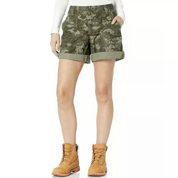 Carhartt Pants - Carhartt Original Fit El Paso Shorts Green Camo